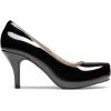 image:imageDREAM PAIRS Tiffany Womens Classic Elegant Versatile Low Stiletto Heel Dress Platform Pumps ShoesBlackPat