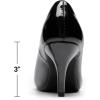 image:imageDREAM PAIRS Tiffany Womens Classic Elegant Versatile Low Stiletto Heel Dress Platform Pumps ShoesBlackPat