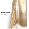 image:imageDREAM PAIRS Tiffany Womens Classic Elegant Versatile Low Stiletto Heel Dress Platform Pumps ShoesGold