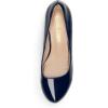 image:imageDREAM PAIRS Tiffany Womens Classic Elegant Versatile Low Stiletto Heel Dress Platform Pumps ShoesNavyPat