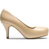 image:imageDREAM PAIRS Tiffany Womens Classic Elegant Versatile Low Stiletto Heel Dress Platform Pumps ShoesNudePat