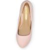 image:imageDREAM PAIRS Tiffany Womens Classic Elegant Versatile Low Stiletto Heel Dress Platform Pumps ShoesPinkSuede