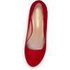 image:imageDREAM PAIRS Tiffany Womens Classic Elegant Versatile Low Stiletto Heel Dress Platform Pumps ShoesRed
