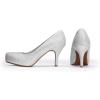 image:imageDREAM PAIRS Tiffany Womens Classic Elegant Versatile Low Stiletto Heel Dress Platform Pumps ShoesSilver