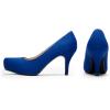 image:imageDREAM PAIRS Tiffany Womens Classic Elegant Versatile Low Stiletto Heel Dress Platform Pumps ShoesTiffannyroyalblue
