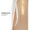 image:imageDREAM PAIRS Tiffany Womens Classic Elegant Versatile Low Stiletto Heel Dress Platform Pumps ShoesWhitePu