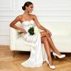 image:imageDREAM PAIRS Tiffany Womens Classic Elegant Versatile Low Stiletto Heel Dress Platform Pumps ShoesWhitePu