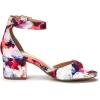 image:imageDREAM PAIRS Women Chunky Block Heels Open Toe Ankle Strap Buckle Comfortable Heeled Sandals Wedding Party Dress ShoesFloral