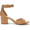 image:imageDREAM PAIRS Women Chunky Block Heels Open Toe Ankle Strap Buckle Comfortable Heeled Sandals Wedding Party Dress ShoesNudePu