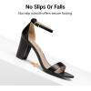 image:imageDREAM PAIRS Womens Chunk Low Heel Pump SandalsBlackPu