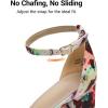 image:imageDREAM PAIRS Womens Chunk Low Heel Pump SandalsFloral