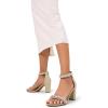 image:imageDREAM PAIRS Womens Chunk Low Heel Pump SandalsGoldrhinestone