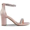 image:imageDREAM PAIRS Womens Chunk Low Heel Pump SandalsNude Pinksatin