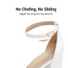image:imageDREAM PAIRS Womens Chunk Low Heel Pump SandalsWhitePu