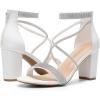 image:imageDREAM PAIRS Womens Chunk Low Heel Pump SandalsWhitepu