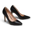 image:imageDREAM PAIRS Womens Closed Toe High Heels Dress Pointed Toe Wedding Pump ShoesBlackPu