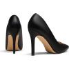 image:imageDREAM PAIRS Womens Closed Toe High Heels Dress Pointed Toe Wedding Pump ShoesBlackPu