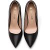 image:imageDREAM PAIRS Womens Closed Toe High Heels Dress Pointed Toe Wedding Pump ShoesBlackPu