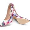 image:imageDREAM PAIRS Womens Closed Toe High Heels Dress Pointed Toe Wedding Pump ShoesFloral