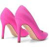 image:imageDREAM PAIRS Womens Closed Toe High Heels Dress Pointed Toe Wedding Pump ShoesFuchsiaSuede