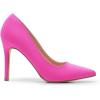 image:imageDREAM PAIRS Womens Closed Toe High Heels Dress Pointed Toe Wedding Pump ShoesFuchsiaSuede