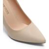 image:imageDREAM PAIRS Womens Closed Toe High Heels Dress Pointed Toe Wedding Pump ShoesNudeSuede