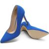 image:imageDREAM PAIRS Womens Closed Toe High Heels Dress Pointed Toe Wedding Pump ShoesRoyalBlue