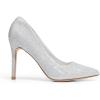 image:imageDREAM PAIRS Womens Closed Toe High Heels Dress Pointed Toe Wedding Pump ShoesSilverGlitter