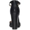 image:imageDREAM PAIRS Womens Coco High Heels Chunky Block Pumps Pointed Closed Toe Ankle Strap Dress ShoesBlackPu