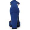image:imageDREAM PAIRS Womens Coco High Heels Chunky Block Pumps Pointed Closed Toe Ankle Strap Dress ShoesRoyalBlue