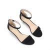 image:imageDREAM PAIRS Womens Fiona Fashion Stilettos Open Toe Pump Heeled SandalsBlackNubuck