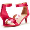 image:imageDREAM PAIRS Womens Fiona Fashion Stilettos Open Toe Pump Heeled SandalsFuchsia