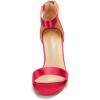 image:imageDREAM PAIRS Womens Fiona Fashion Stilettos Open Toe Pump Heeled SandalsFuchsia