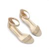 image:imageDREAM PAIRS Womens Fiona Fashion Stilettos Open Toe Pump Heeled SandalsGoldGlitter