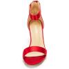 image:imageDREAM PAIRS Womens Fiona Fashion Stilettos Open Toe Pump Heeled SandalsRed
