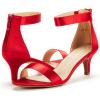 image:imageDREAM PAIRS Womens Fiona Fashion Stilettos Open Toe Pump Heeled SandalsRed