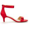 image:imageDREAM PAIRS Womens Fiona Fashion Stilettos Open Toe Pump Heeled SandalsRed