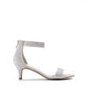 image:imageDREAM PAIRS Womens Fiona Fashion Stilettos Open Toe Pump Heeled SandalsSilverGlitter