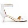 image:imageDREAM PAIRS Womens Fiona Fashion Stilettos Open Toe Pump Heeled SandalsWhite