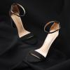 image:imageDREAM PAIRS Womens HiChunk High Heel Pump SandalsBlackNubuck