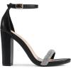 image:imageDREAM PAIRS Womens HiChunk High Heel Pump SandalsBlackrhinestone