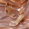 image:imageDREAM PAIRS Womens HiChunk High Heel Pump SandalsChampagnePearl