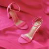 image:imageDREAM PAIRS Womens HiChunk High Heel Pump SandalsFuchsiaSuede