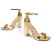 image:imageDREAM PAIRS Womens HiChunk High Heel Pump SandalsGoldpat