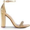 image:imageDREAM PAIRS Womens HiChunk High Heel Pump SandalsGoldrhinestone