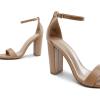 image:imageDREAM PAIRS Womens HiChunk High Heel Pump SandalsNudePu