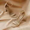 image:imageDREAM PAIRS Womens HiChunk High Heel Pump SandalsNudeSuede