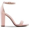 image:imageDREAM PAIRS Womens HiChunk High Heel Pump SandalsPinkSuede