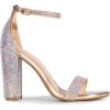 image:imageDREAM PAIRS Womens HiChunk High Heel Pump SandalsRose Goldrhinestone