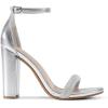 image:imageDREAM PAIRS Womens HiChunk High Heel Pump SandalsSilver